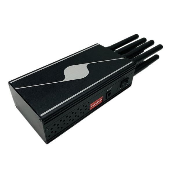 Портативная машинка спутниковое располагая WIFI 3G Jammer сигнала сотового телефона 8 антенн для автомобиля