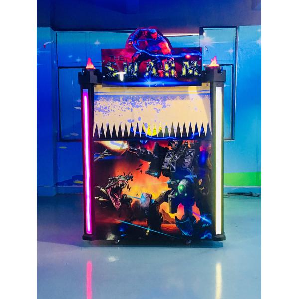 Amusement Gun Arcade 4d Alien Swarm Infrared  Game Machine 400W
