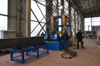 6mm 1200mm 3 em 1 feixe hidráulico da máquina de soldadura H que endireita a máquina