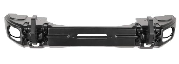 Jeep Wrangler Rock Crawler Front Off Road Metal Bumpers 63*16in Carbon Black