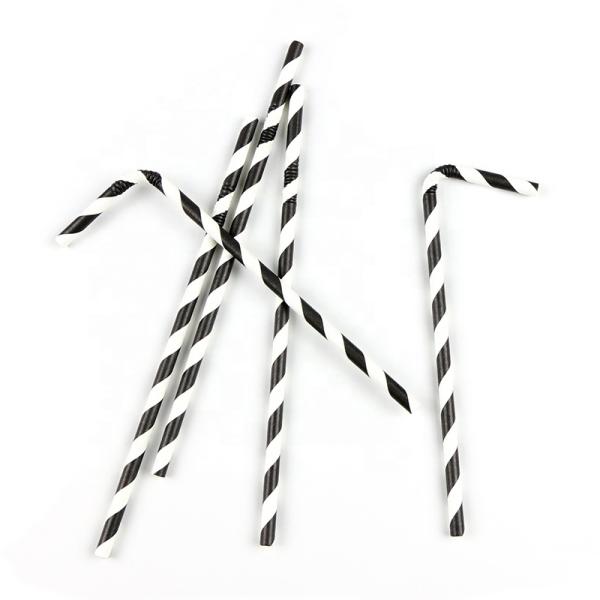 U Shape Paper Drinking Straws for Disposable in Eco-Friendly Food Beverage Stores