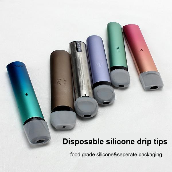 510 Disposable Silicone Drip Tips Transparent Odorless Durable