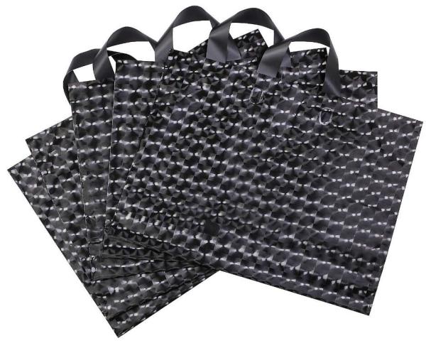 Shopping Totes Merchandise Bags, Retail Clothing Grocery Boutique Shopping Bags With Handles, Christmas Gift Bag