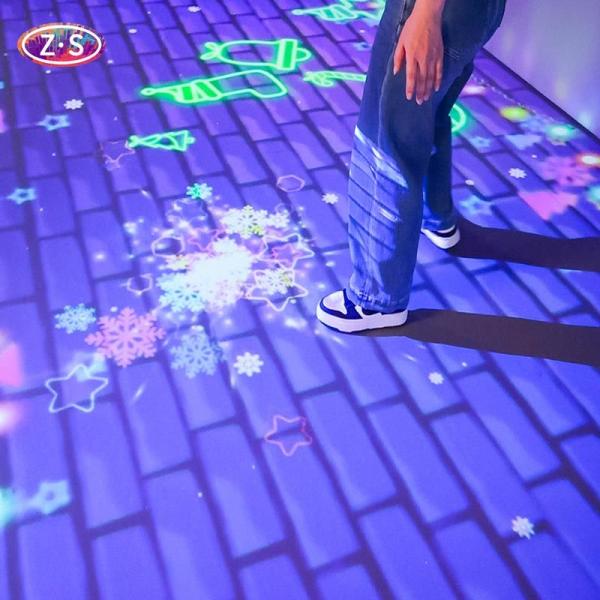 80 Games Floor Projection System 1920*1200 Floor Projection Game System
