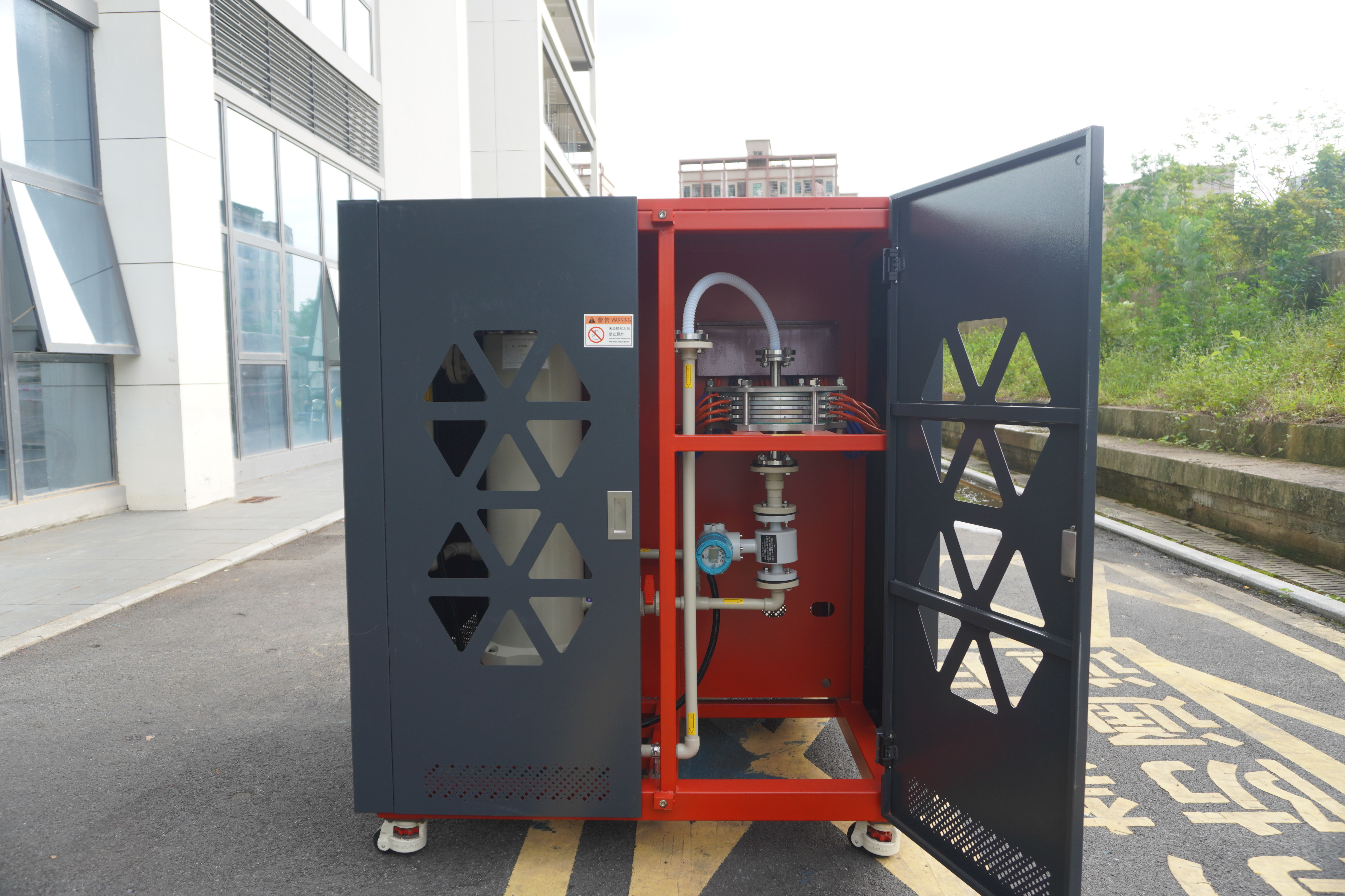 Electrochemical wastewater treatment equipment, applicable to: wastewater treatment of pretreatment, dyeing/printing and finishing processes in dyeing and printing industry