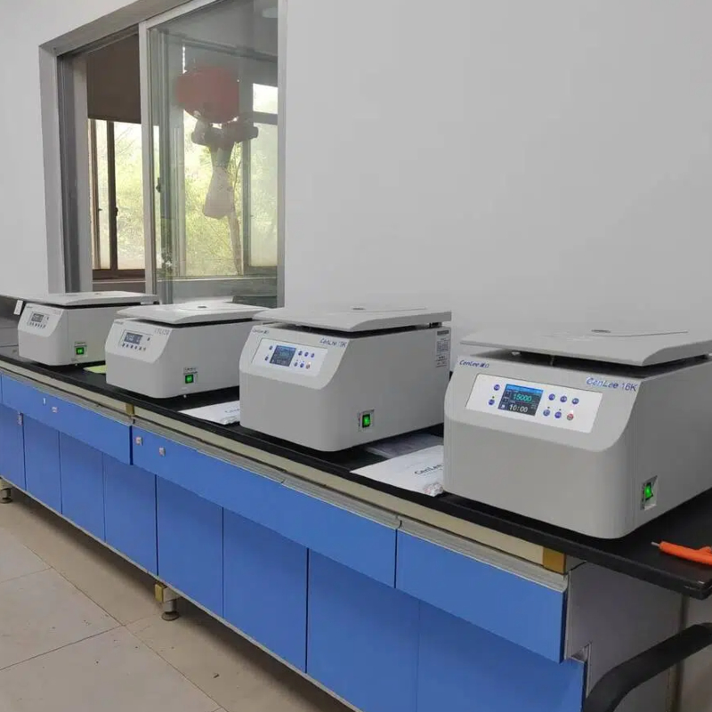 Cenlee20K Benchtop High Speed Centrifuge 20000rpm Fixed Angle Rotor Lab Centrifuge with LCD Display Customizable Speed/Timer