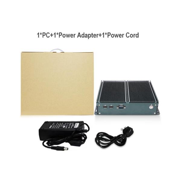 Сертифицированный IBOX-1326 Quad Core N100 Industrial Mini PC с 2*Intel I211 AT LAN