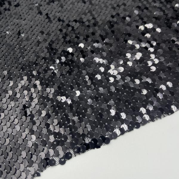 Eco Friendly Sequins Embroidered Fabric M05-017