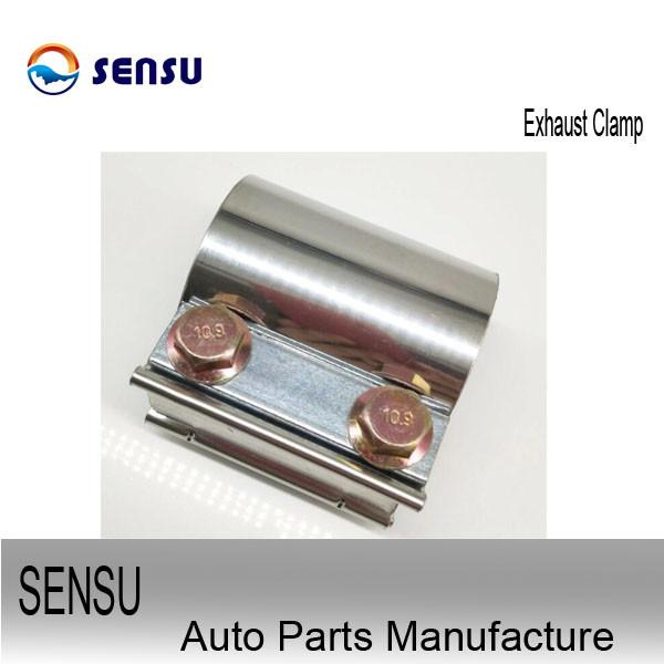 OEM SS304 5 Inch Exhaust Band Clamp Flexible Exhaust Pipe Clamps