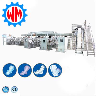 Full Servo Baby Diaper Making Machine High Speed Automatic System with Good After-sale