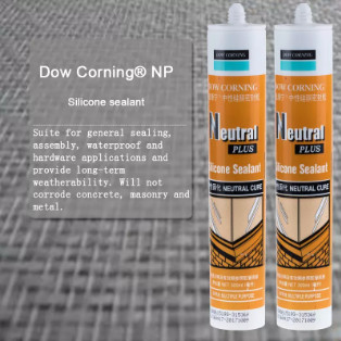 Neutral Plus Silicone Sealant , Multi Purpose Dowsil Weatherproofing Sealant