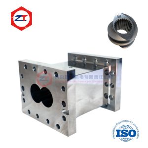 Бочонок винта верхних изготовителей частей машины штранг-прессования параллельный двойной для пластиковой машины штранг-прессования PVC