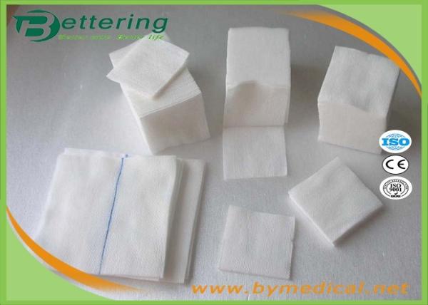 Medical Wound Dressing Pads Non Woven Swab Sterile Waterproof With X Ray Line