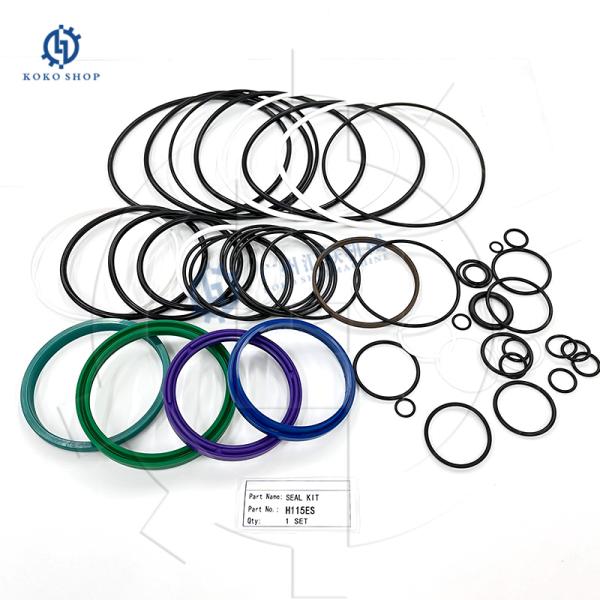 Комплект уплотнений CATEEEEE H115ES H120ES H130ES H140ES H160ES Комплекты уплотнений гидравлического выключателя с масляным уплотнением для запасных частей экскаватора CATEEEEE