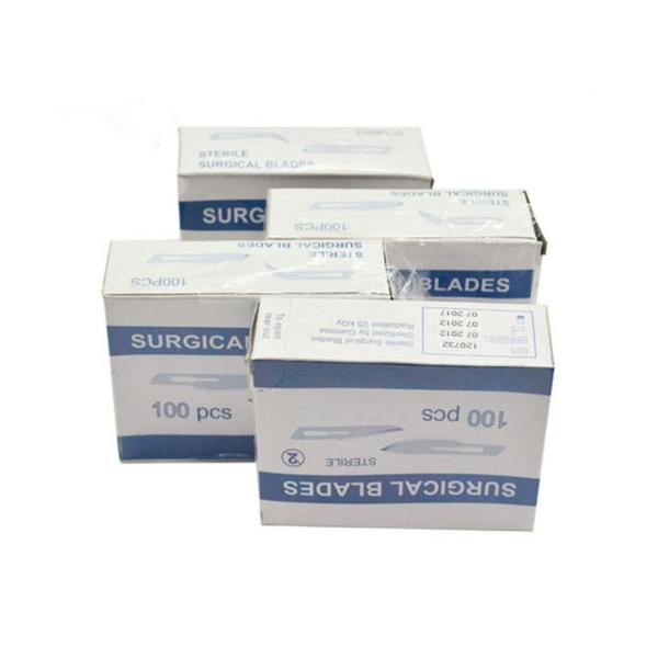 Простерилизованные хирургические лезвия скальпеля нержавеющие/модель стали углерода различная