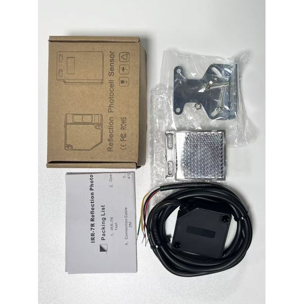 Retro-Reflective Infrared Detector IRR-7R | Compatible with Garage Door Openers 7m