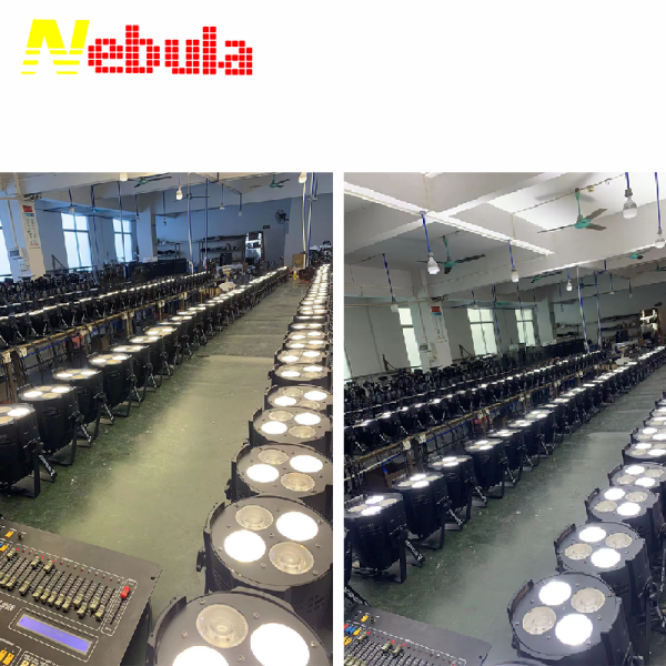 Stage Lights 200w Cob Par Light Led 4X50W for Show Church KTV Wedding