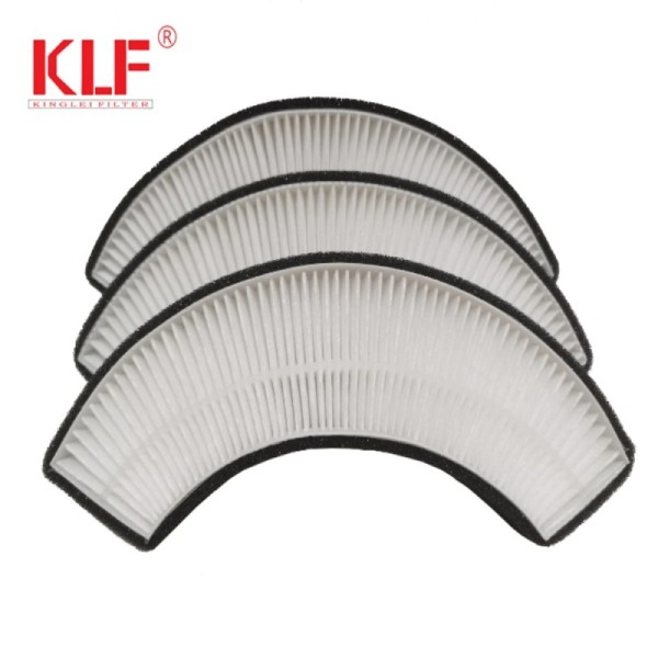 Wholesale Customized HEPA Filter with 99.99% Efficiency Low Resistance Pleated Air Purifier Filter