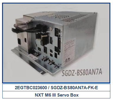 Коробка сервопривода 2EGTBC023600 SGDZ-BS80AN7A-FK-E Фудзи NXT M6 III