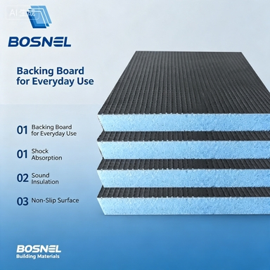 Industrial Grade XPS Waterproof Backer Board for Building Construction