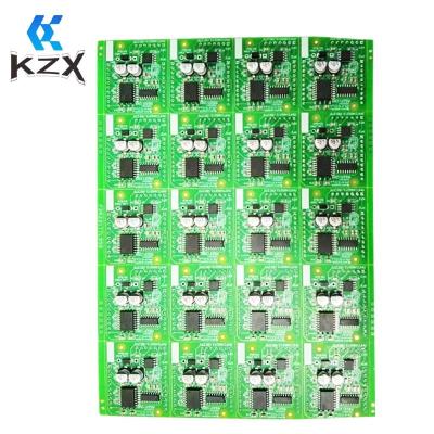 Connectors SMT EMS PCB Assembly With Yellow Solder Mask Black Silk Screen