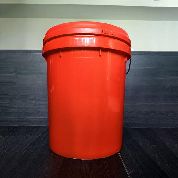 Eco Friendly Round Plastic Pail With Custom Logo Plastic Round Bucket