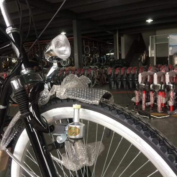 26 Inch Cruiser Motor Bike Bicycle with 4 Stroke Gas Motor Petrol Engine Kit V Brake