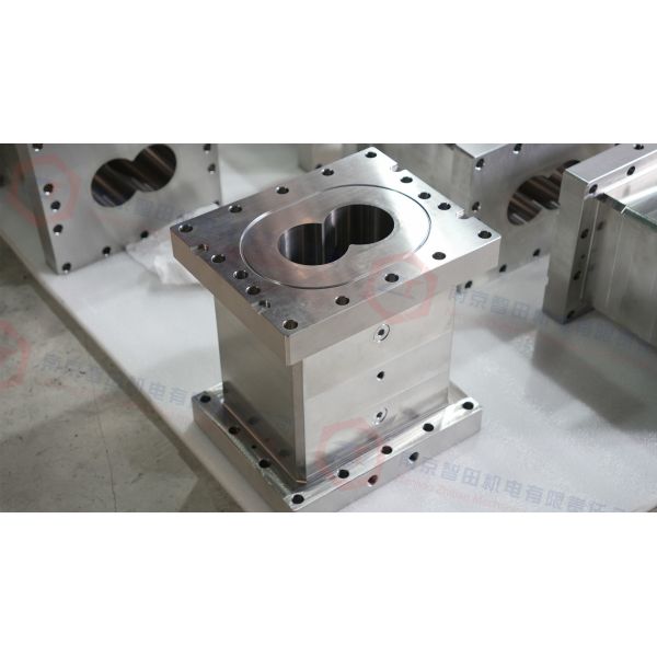 Canon de boudineuse à double vis haute performance pour le mélange de la pâte à batterie au lithium — Solution durable, stable et précise