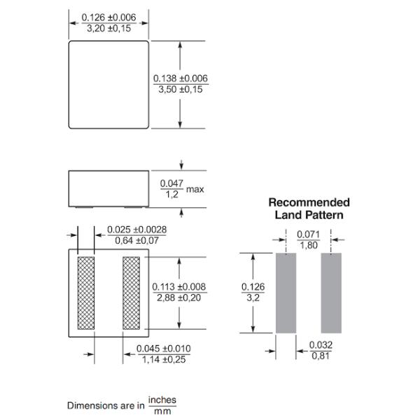 Shareway WA8721 SMD Power Inductor Магнитно защищенный низкий DCR для высокого переключения