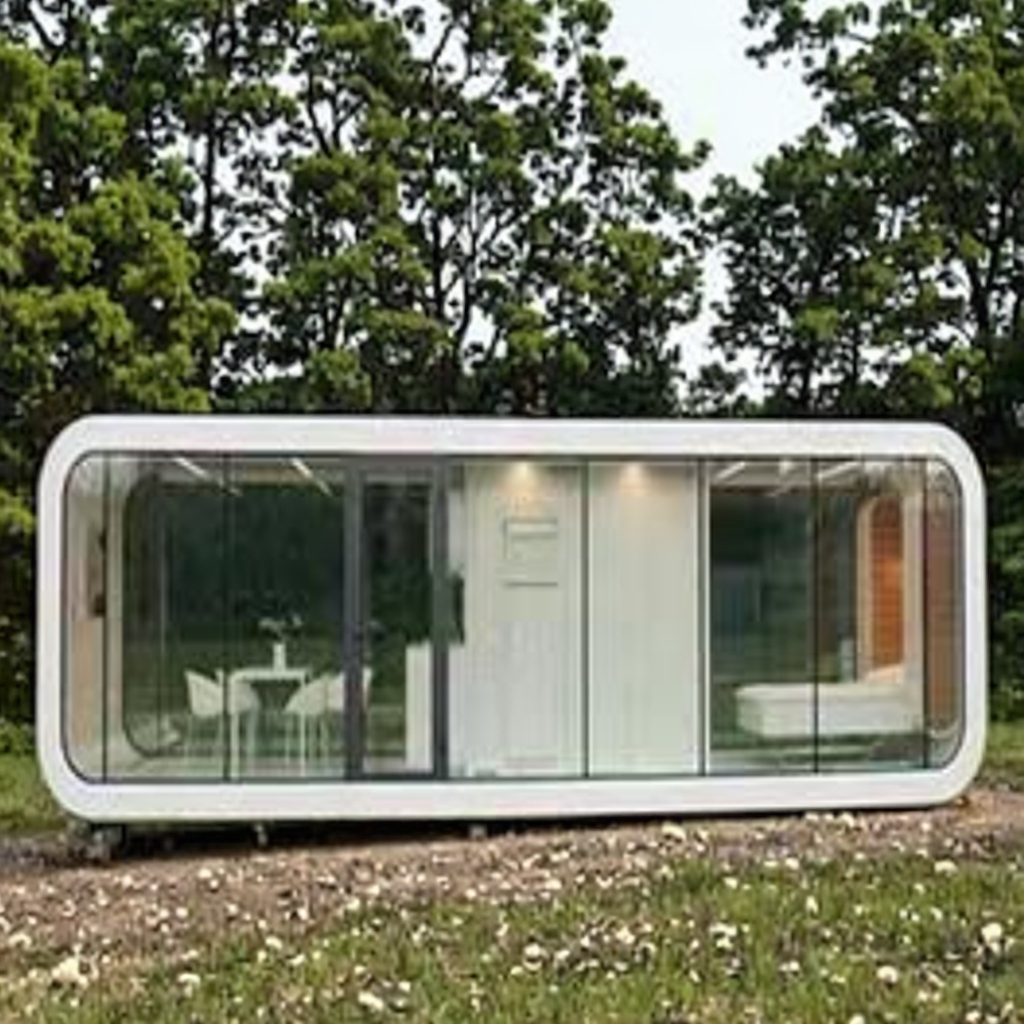 Prefab House Pod Capsule Hotel Room Sleeping Cabin Bedroom for Prefab Steel