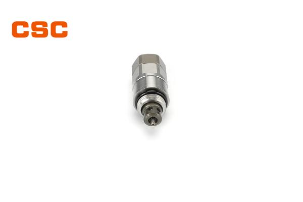 Steel Hydraulic Control Valve Parts , HITACHI 200-5 Excavator Relief Valve