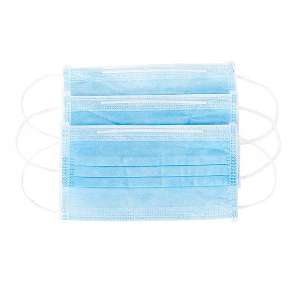 Wholesale Disposable Nonwoven 3ply Face Mask With Meltblown Filter Inside