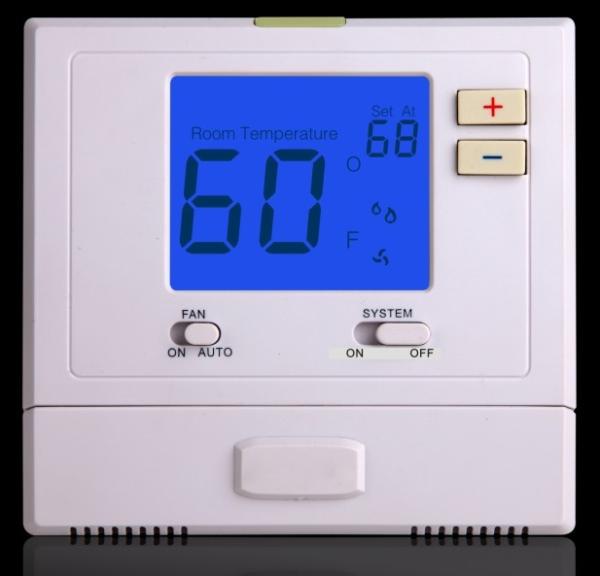 termostato da sala de caldeira 24V/termostato programável do calor somente