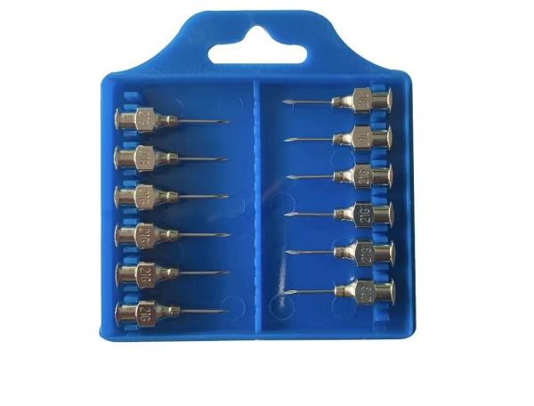 Veterinary stainless steel syringe needle with luer lock for pig/animal/chicken/livestock