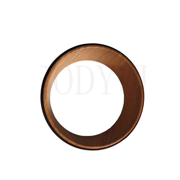 OEM Wooden Cork Yoga Wheel For Beginners 32x32x13CM CE Certificated