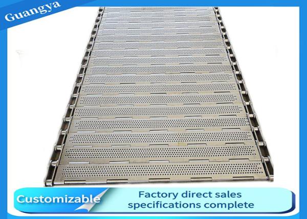 placa de corrente de aço inoxidável GY-H14 do transporte da espessura de 1mm