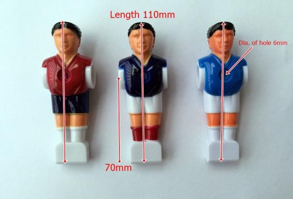 Replacement Parts Game Table Accessories Soccer / Foosball Table Players