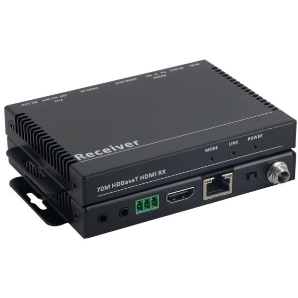 10.2Gbps Mini HDBaseT HDMI Extender réglé à 4K 60Hz 70 mètres