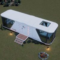 Eco-Friendly Portable Mobile Home Container House With Bathroom Kitchen Luxury Smart Prefab House Villa Capsule House