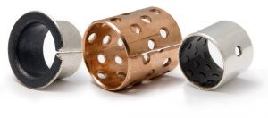 Professional Fluid Solenoid Valve Bushings , Slef Lubricating Steel Bushing