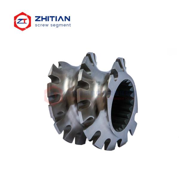 High Precision Twin Screw Extruder Screw Elements with ±0.02 mm Tolerance and Vacuum Heat Treatment
