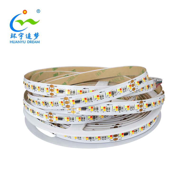 RGBW LED Strip Light with Color Changing, Waterproof IP65, and Flexible Design for Versatile Lighting