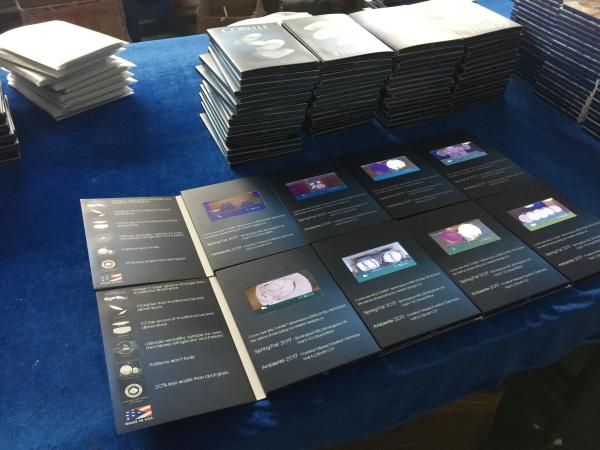 4.3 pouces carte de brochure vidéo LCD numérique pour le marketing vidéo événement 256MB