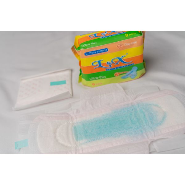 Individually Wrapped Breathable Feminine Pads Leak Protection for Ultimate Comfort