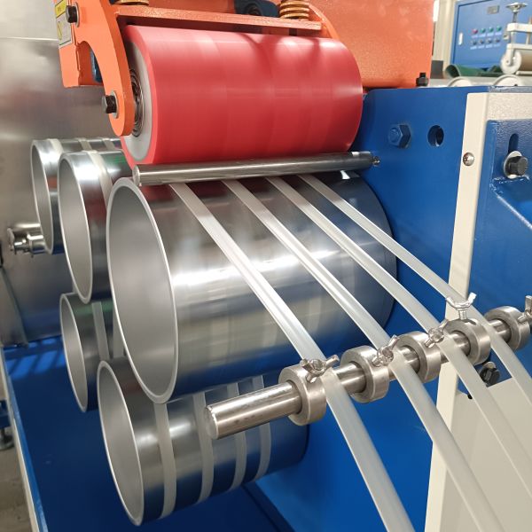 Single-screw PP Strap Making Machine with High Productivity Full Automatic Operation for 5-19 Mm Strap Width