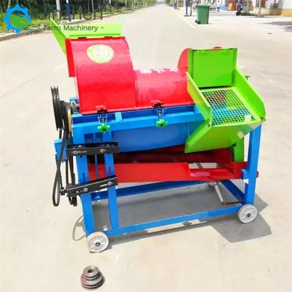 Small Household Soya Bean Sheller Corn Thresher Maize Threshing Machine For Sale