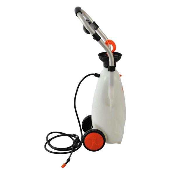 Movable 16L pressure eyewash equipment, 16L Trolley emergency ABS eye wash station