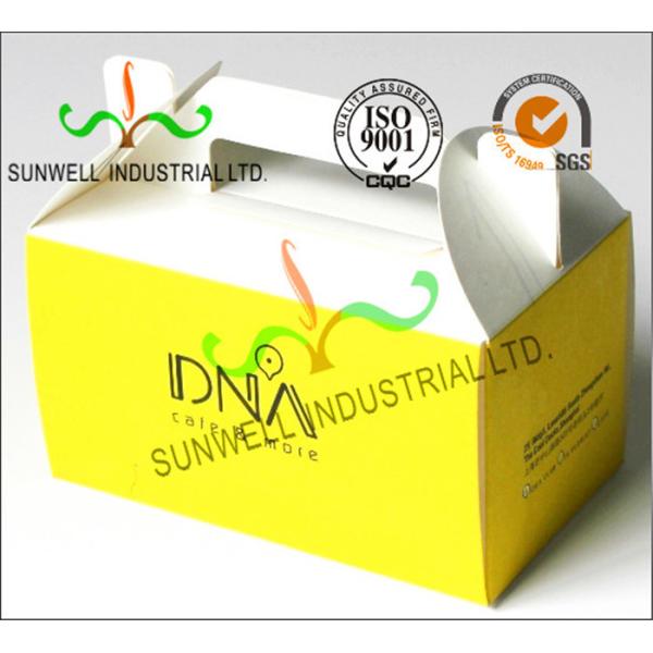 Сервировка еды еды картона офсетной печати рифленая кладет е в коробку каннелюру верхней части бумаги искусства