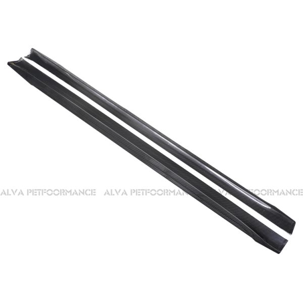 MODEL 3 2019 Plus Dry Carbon Fiber Body Kits Front Lip Side Skirts Rear Diffuser Rear Spoiler Exterior Accessories
