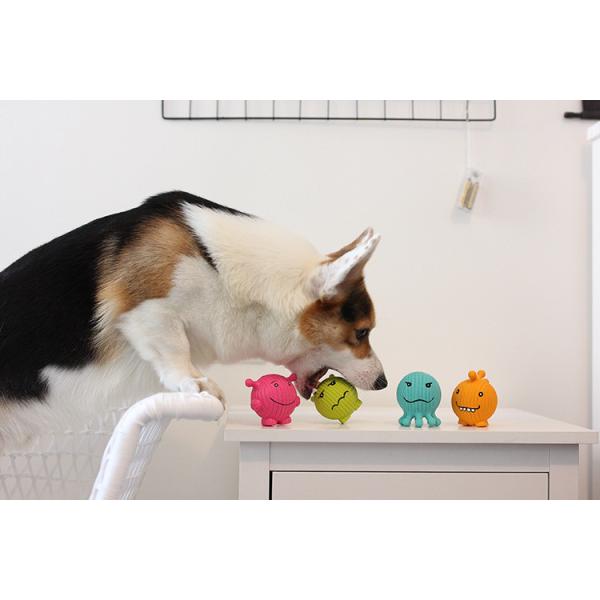 6cm Soft Latex Squeaky Dog Ball